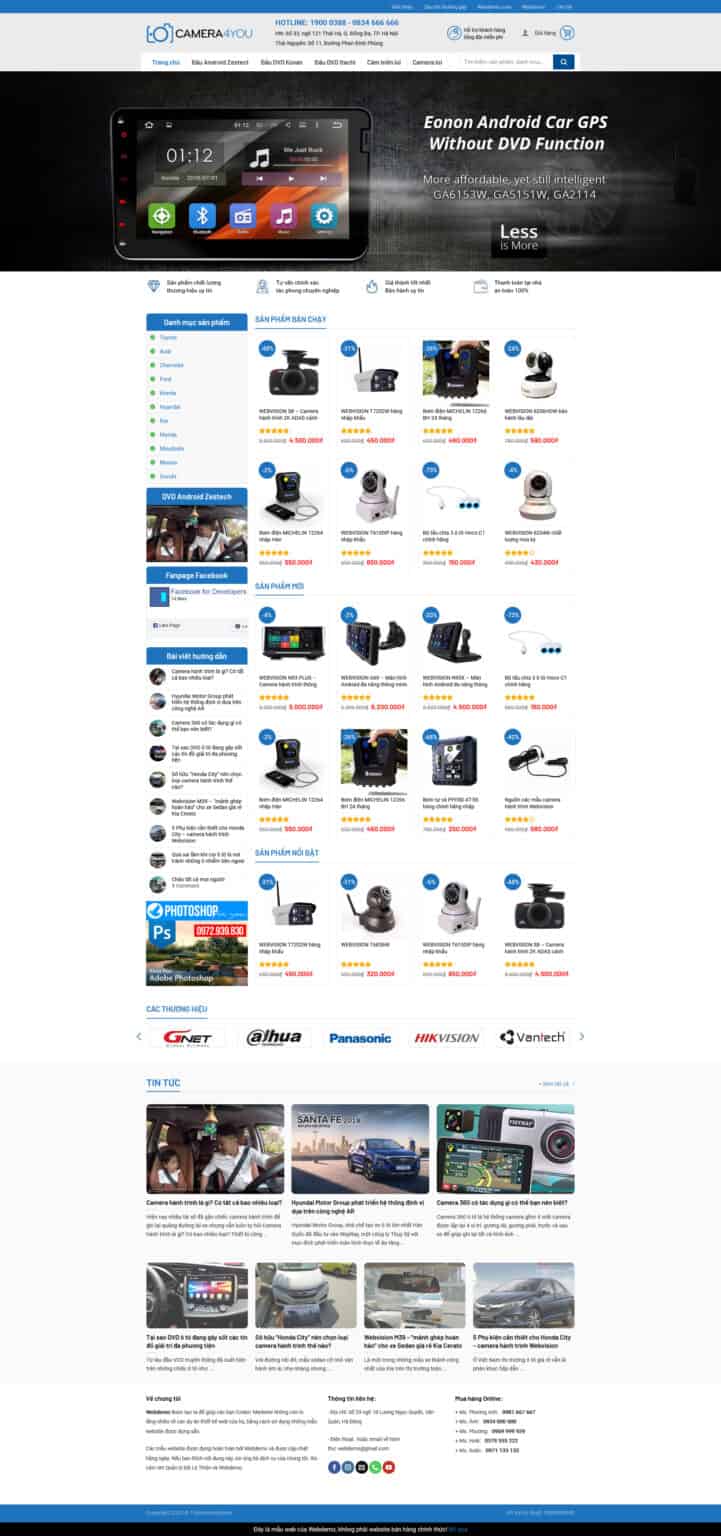 Theme wordpress shop camera 02