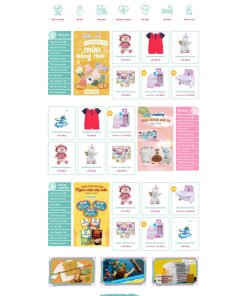 Theme wordpress thời trang baby 1