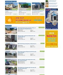 Theme wordpress bán đất bds chính chủ