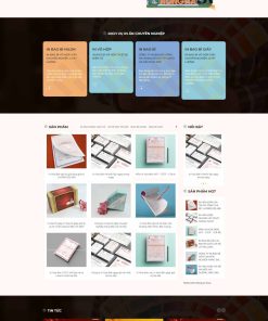 Theme wordpress in ấn bao bì