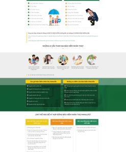 Theme wordpress công ty bảo hiểm 2