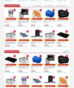 Theme wordpress bán bồn nước