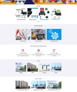 Theme wordpress công ty cảm biến