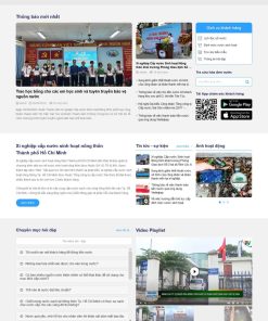 Theme wordpress công ty cấp nước