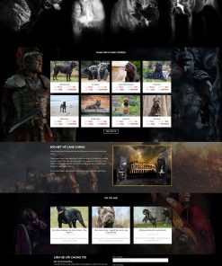 Theme wordpress bán chó săn