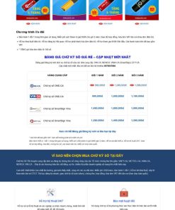 Theme wordpress chử ký số ,giới thiệu công ty