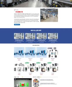 Theme wordpress công ty cơ khí đẹp