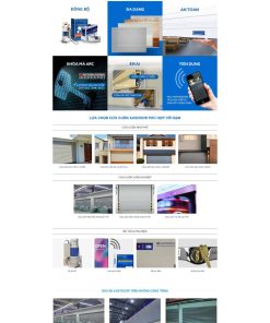 Theme wordpress cửa nhôm kính nhập khẩu