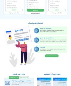 Theme wordpress dạy lái xe 2
