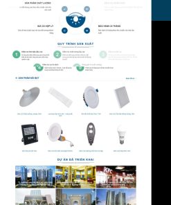 Theme wordpress đèn led 3