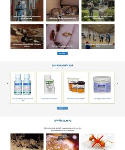 Theme wordpress dịch vụ diệt côn trùng
