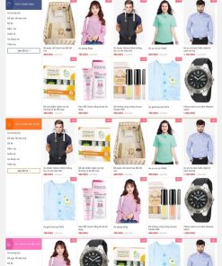 Theme wordpress thời trang mỹ phẩm