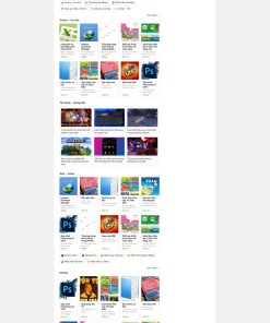Theme wordpress web download tài liệu