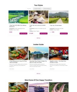 Theme wordpress du lịch