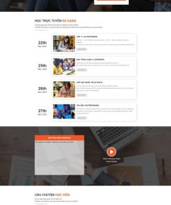 Theme wordpress giáo dục edu 9