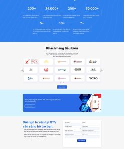 Theme Wordpress công ty dạy seo gtv
