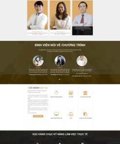 Theme wordpress khóa học 4