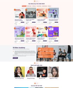 Theme wordpress bán khóa học 6
