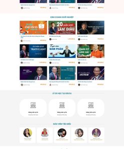 Theme wordpress bán khóa học 7 chuẩn đẹp