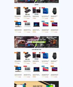 Theme wordpress bán laptop máy tính