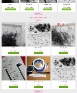 Theme wordpress bàn phụ kiện lông my giả