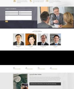 Theme wordpress văn phòng luật sư 1