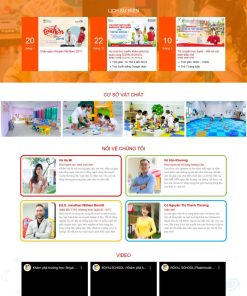 Theme wordpress trường mầm non 1
