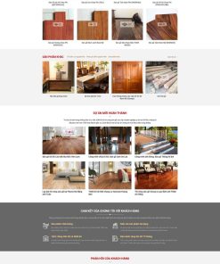 Theme WordPress sàn gổ cao cấp