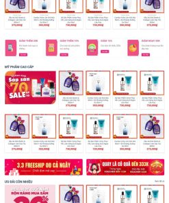 Theme wordpress mỹ phẩm 19
