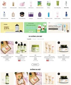 Theme wordpress mỹ phẩm 21