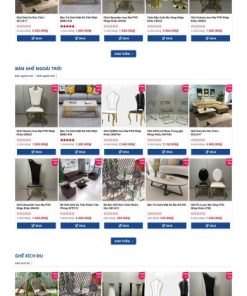 Theme wordpress nội thất bàn ghế văn phòng