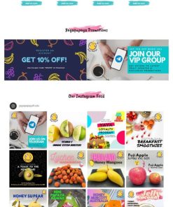 Theme wordpress nong sản trái cây