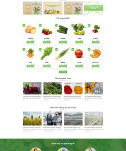 Theme wordpress nông sản 3