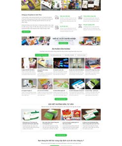 Theme wordpress tiệm in ấn