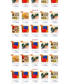 Theme Wordpress bán quà tết
