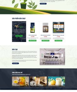 Theme wordpress shop nguyên liệu trà sữa 2