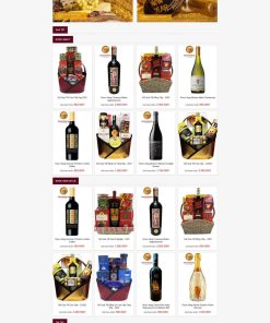 Theme wordpress Shop Bán Rượu 1