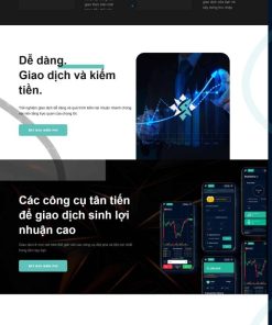 Theme wordpress sàn giao dịch tiền ảo