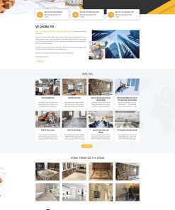 Theme wordpress công ty sơn sửa cải tạo nhà cửa