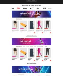 Theme wordpress shop bán giày giá rẻ