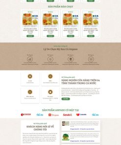 Theme wordpress thực phẩm chức năng rau củ