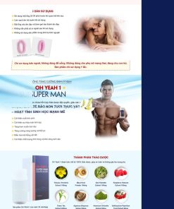 Theme wordpress bán hàng thực phẩm chức năng 4