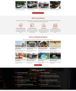 Theme wordpress dịch vụ thuê xe ô tô - thuê xe 4