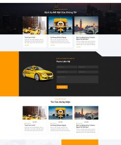 Theme wordpress dịch vụ cho thuê xe taxi 7