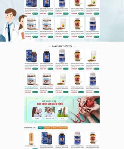 Theme wordpress nhà thuốc 02