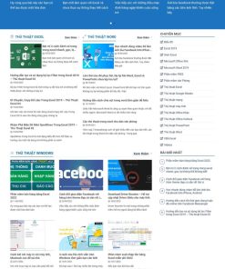 Theme wordpress tin tức tin học văn phòng