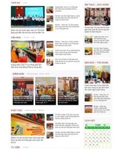 Theme wordpress tin tức 20 Tin tức phật giáo