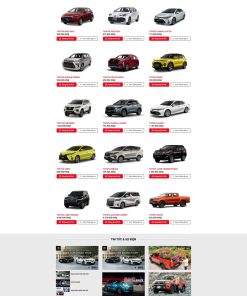 Theme wordpress ô tô toyota 4
