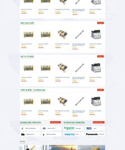 Theme wordpress bán thiết bị cơ khí điện tự động