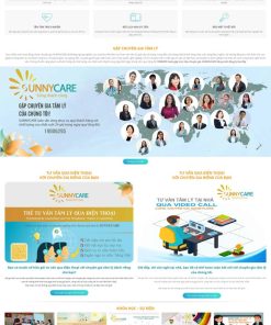 Theme wordpress viện tâm lý